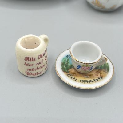 LOT 24: Trinket Dishes and Antique / Vintage Ceramic Souvenirs