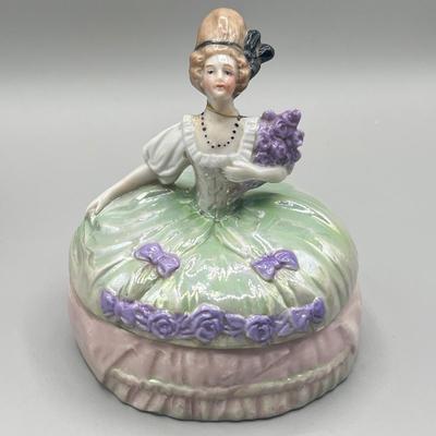 LOT 26: Antique / Vintage Trinket Dishes, Perfume Dauber