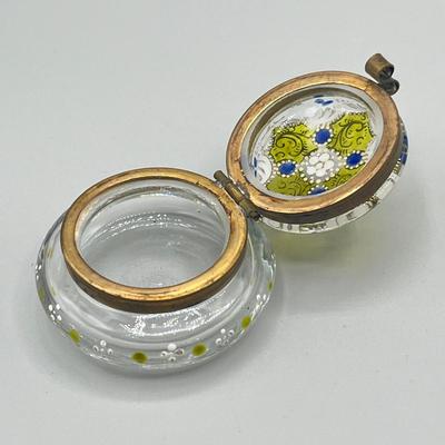 LOT 26: Antique / Vintage Trinket Dishes, Perfume Dauber