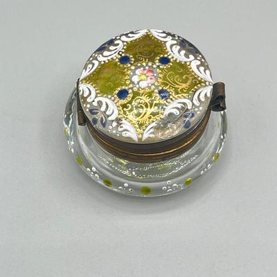 LOT 26: Antique / Vintage Trinket Dishes, Perfume Dauber