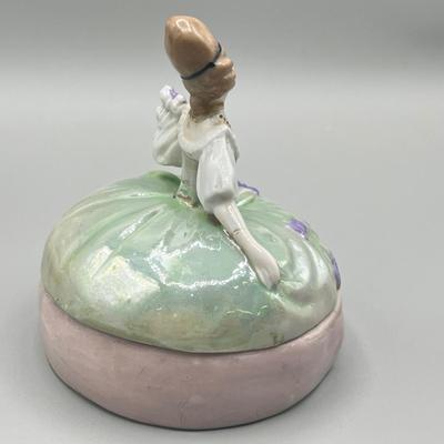 LOT 26: Antique / Vintage Trinket Dishes, Perfume Dauber