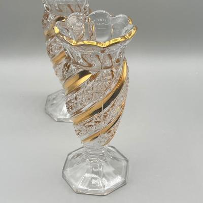 LOT 29: Collection of Small Vases - Milk Glass and More