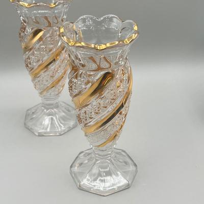 LOT 29: Collection of Small Vases - Milk Glass and More