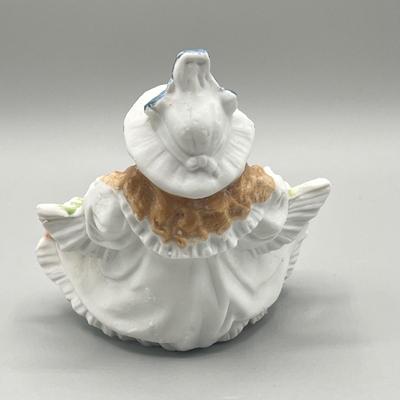 LOT 30: Antique German "Naughty Nellie" Ceramic Figurine