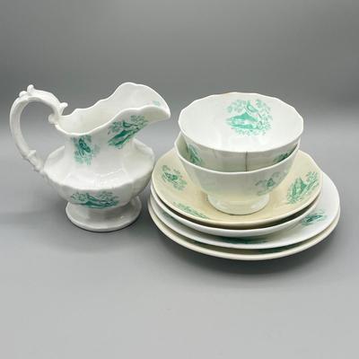 LOT 35: Antique Porcelain Pitcher and More