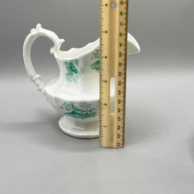 LOT 35: Antique Porcelain Pitcher and More