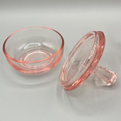 LOT 38: Vintage Pink Depression Glass Collection