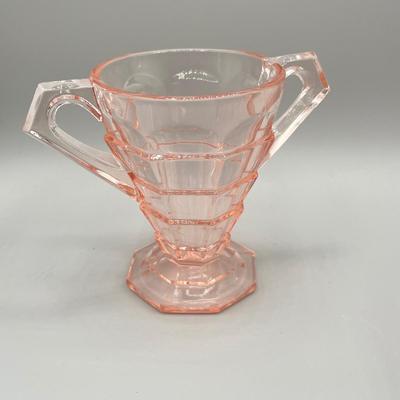 LOT 38: Vintage Pink Depression Glass Collection