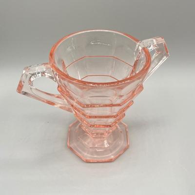 LOT 38: Vintage Pink Depression Glass Collection