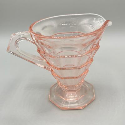 LOT 38: Vintage Pink Depression Glass Collection