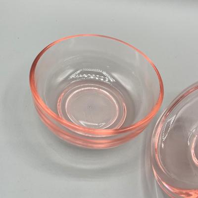 LOT 38: Vintage Pink Depression Glass Collection