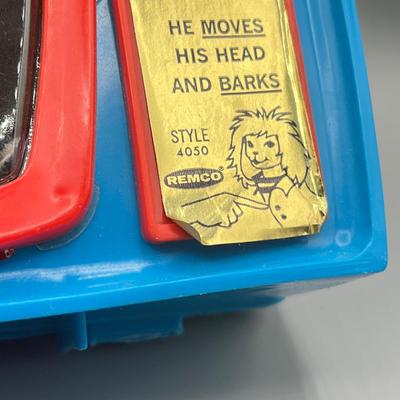 LOT 39: Remco 1966 Vintage TV Jones Poodle Dog Toy w/ Original TV Case and Accessories