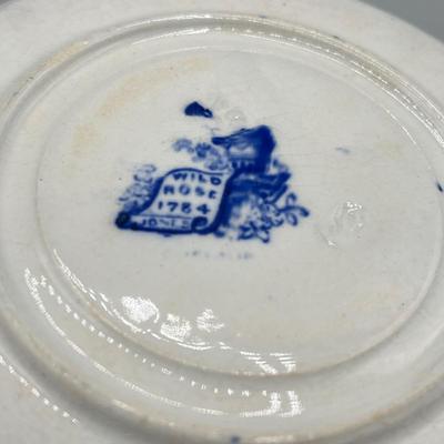 LOT 42: Blue and White Vintage Porcelain Pieces - Delft and More