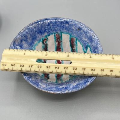 LOT 42: Blue and White Vintage Porcelain Pieces - Delft and More