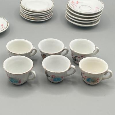 LOT 43: Children's Tea Set and More