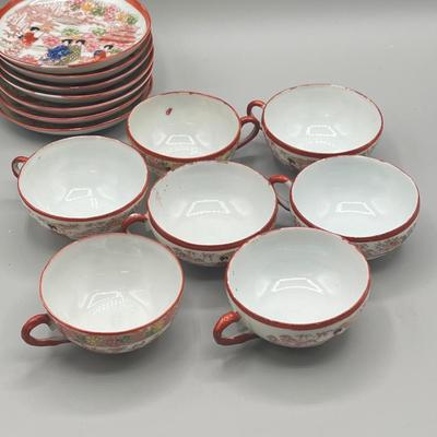 LOT 44: Children's Japanese Tea Set