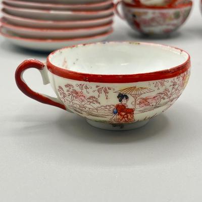 LOT 44: Children's Japanese Tea Set