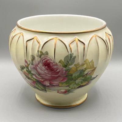 LOT 46: Two Vintage Ceramic Planters