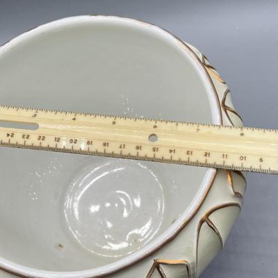 LOT 46: Two Vintage Ceramic Planters