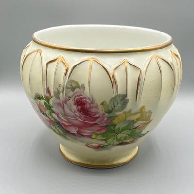 LOT 46: Two Vintage Ceramic Planters