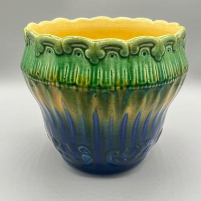 LOT 46: Two Vintage Ceramic Planters