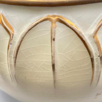 LOT 46: Two Vintage Ceramic Planters