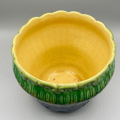 LOT 46: Two Vintage Ceramic Planters