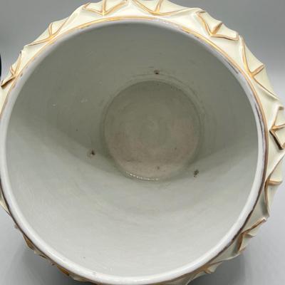 LOT 46: Two Vintage Ceramic Planters