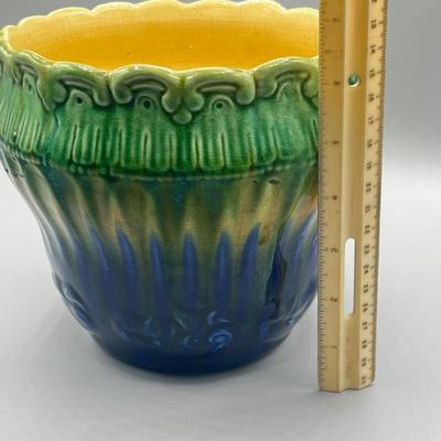 LOT 46: Two Vintage Ceramic Planters