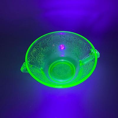 LOT 47: Vintage Uranium Glass Collection