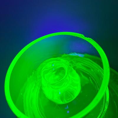 LOT 47: Vintage Uranium Glass Collection