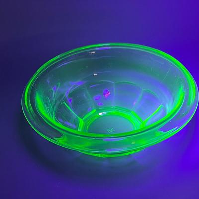 LOT 47: Vintage Uranium Glass Collection