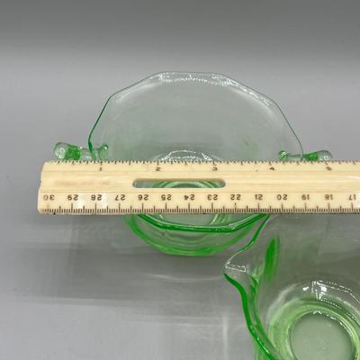 LOT 47: Vintage Uranium Glass Collection