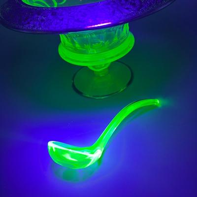 LOT 47: Vintage Uranium Glass Collection