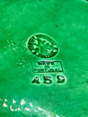 LOT 50: Vintage Cabbage Leaf Serving Dishes