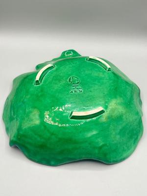 LOT 50: Vintage Cabbage Leaf Serving Dishes