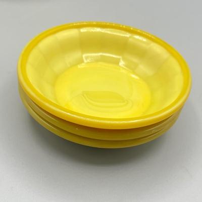 LOT 52: Children's Play Dishes and Utensils - Slag Glass Set Pieces and More