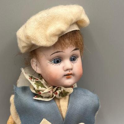 LOT 53: Vintage Doill Collection - Children's Rabbit Fur Muff and More