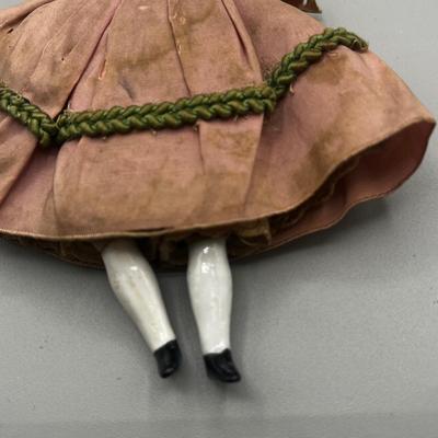 LOT 53: Vintage Doill Collection - Children's Rabbit Fur Muff and More