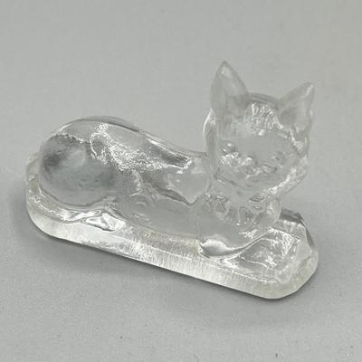 LOT 54: Dog and Cat Collectibles - Pins, Figurines, Antique Mug