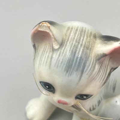 LOT 54: Dog and Cat Collectibles - Pins, Figurines, Antique Mug