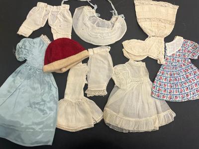 LOT 55: Vintage Doll Clothes