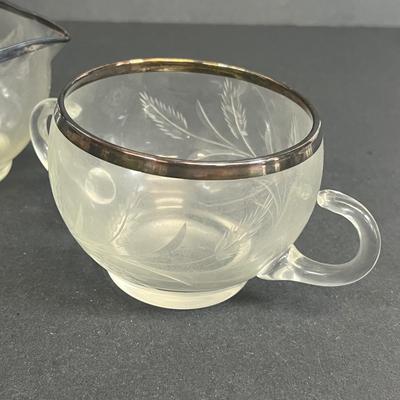 LOT 58: Silverplate, Candlewick Glass, Silver Rimmed Glass and More