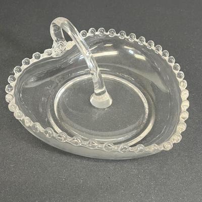 LOT 58: Silverplate, Candlewick Glass, Silver Rimmed Glass and More