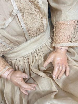 LOT 59: Antique Armand Marseille Doll - Made in Germany - Bisque Head, Composite Body