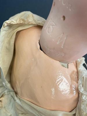 LOT 59: Antique Armand Marseille Doll - Made in Germany - Bisque Head, Composite Body