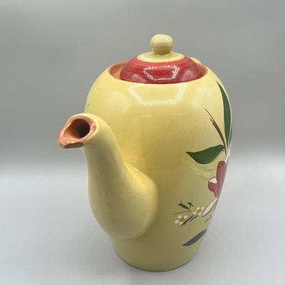 LOT 61: Magnolia Pattern Vintage Stangl Pottery Coffee Pot and More