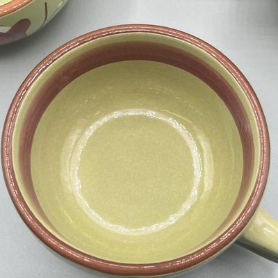 LOT 61: Magnolia Pattern Vintage Stangl Pottery Coffee Pot and More