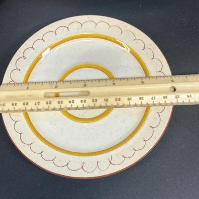 LOT 53: Vintage Stangl Pottery Dishes - Golden Blossom Pattern