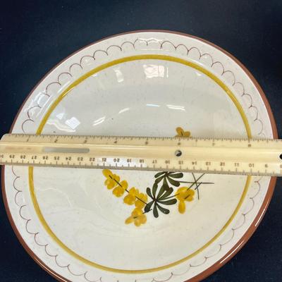 LOT 53: Vintage Stangl Pottery Dishes - Golden Blossom Pattern